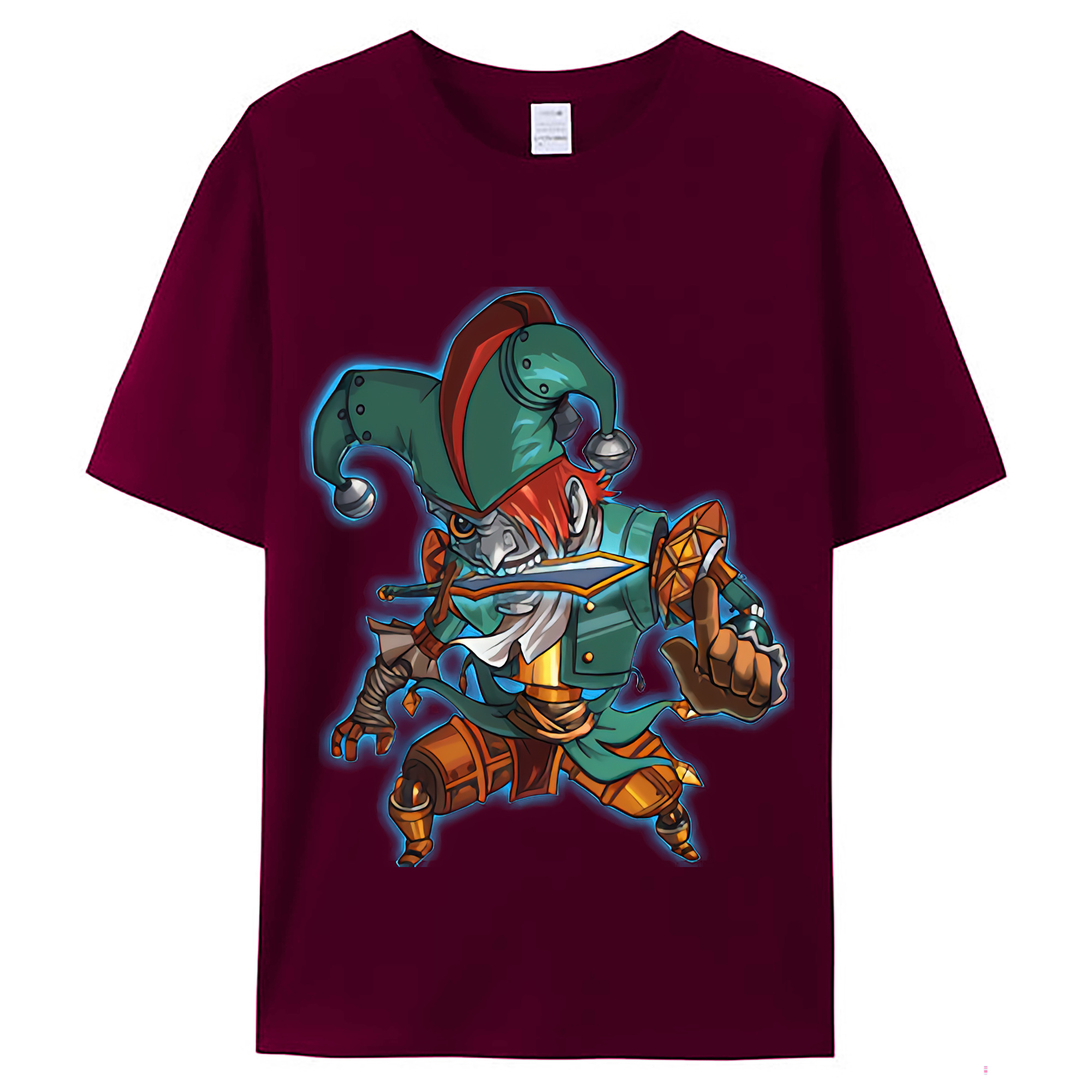（画像用） リーグ・オブ・レジェンド League of Legends LOL レディースカジュアルプリントTシャツ（綿100％）